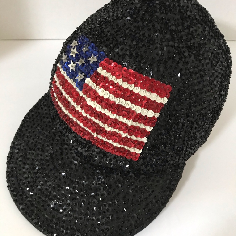 Sequin hat